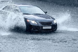how to drive safely driving in flood