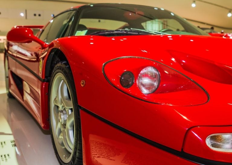 1995 Ferrari F50, car insurance coverage
