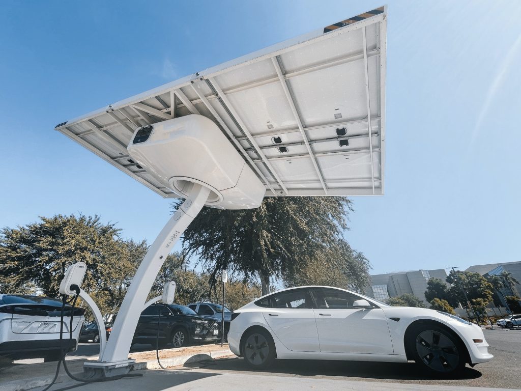 Tesla charging