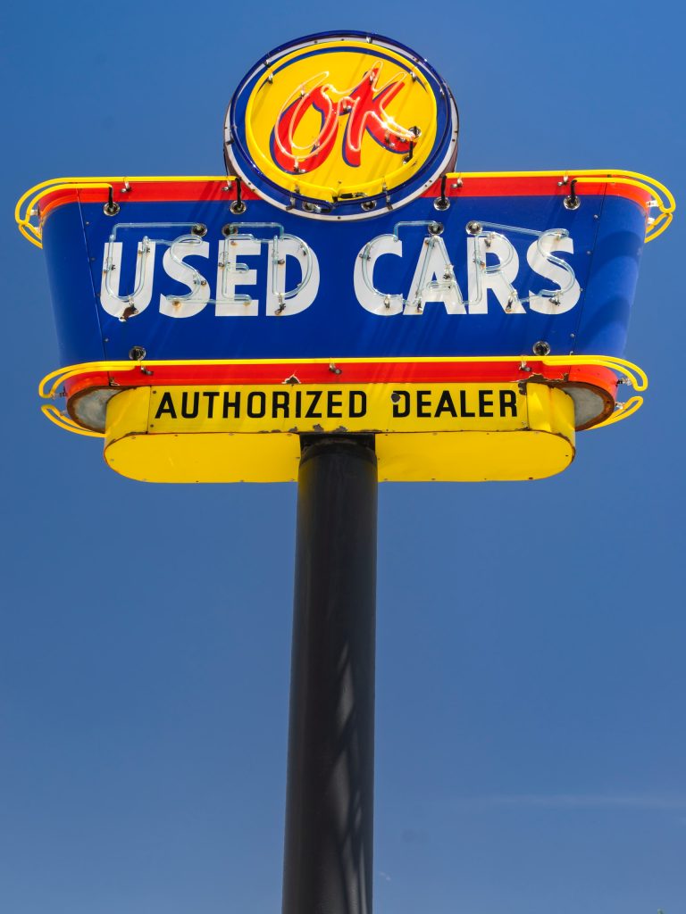 used car dealership