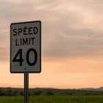 speed limit 40 MPH