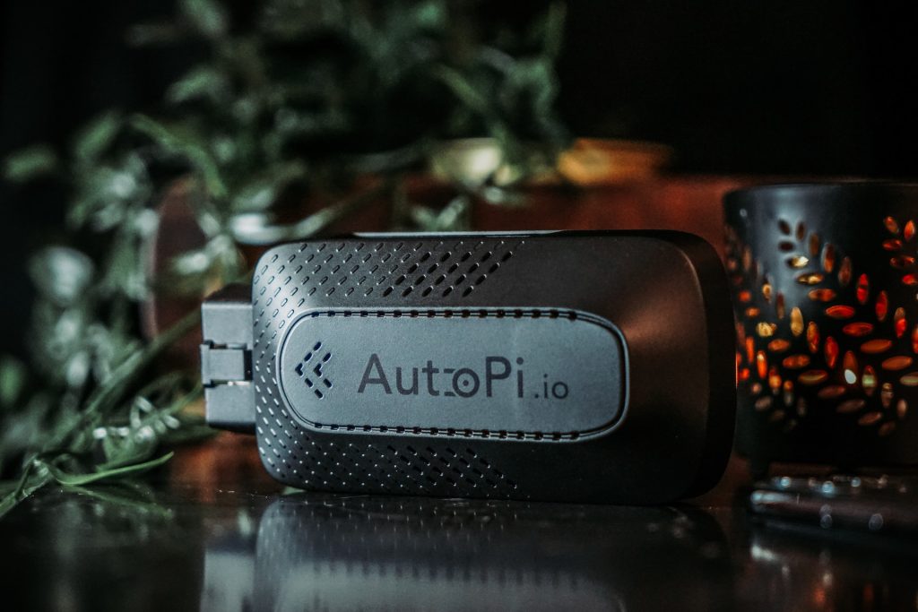 AutoPi.io device on a desk