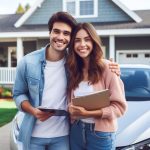 couple bundling auto and home owner insurance