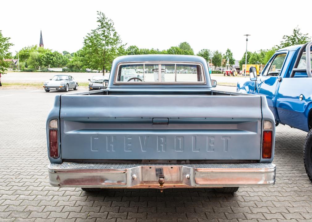 classic chevy truck, 10 most stolen car models