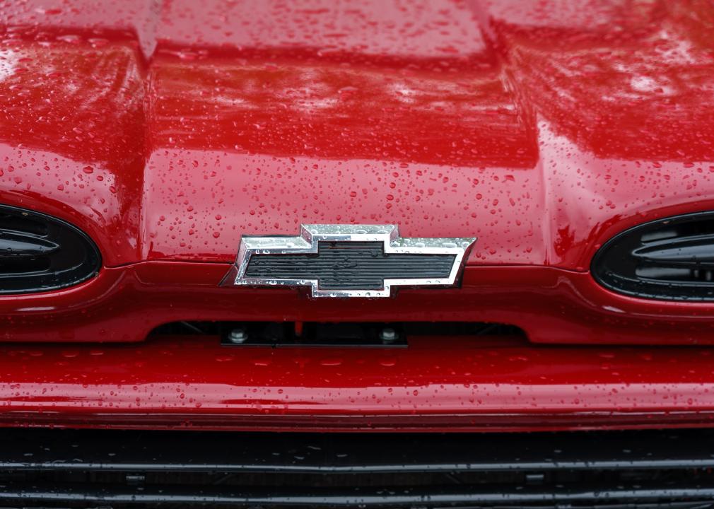 red chevrolet, 10 most stolen car models