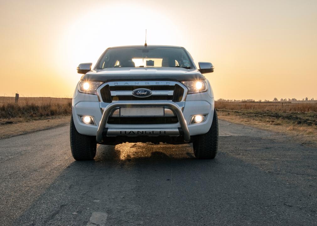 white ford ranger