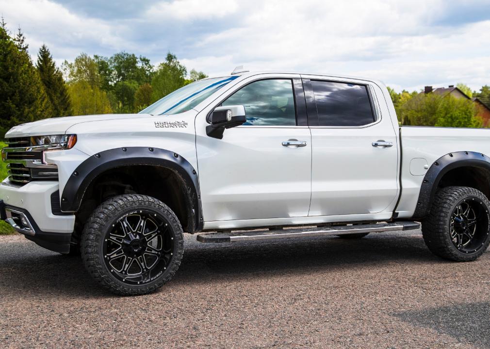 white high country 4x4, 10 most stolen car models