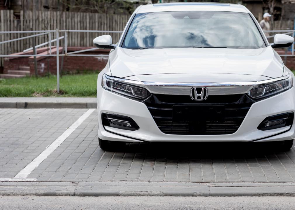 white honda, 10 most stolen car models