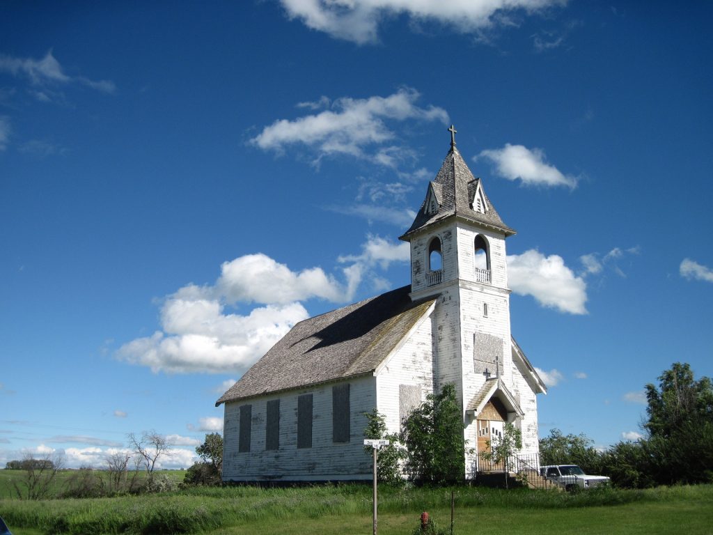 Abandoned church North Dakota