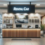 rental car counter
