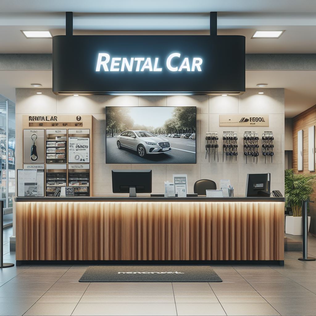rental car counter