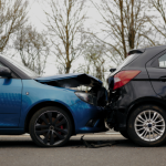 rear-end car collision