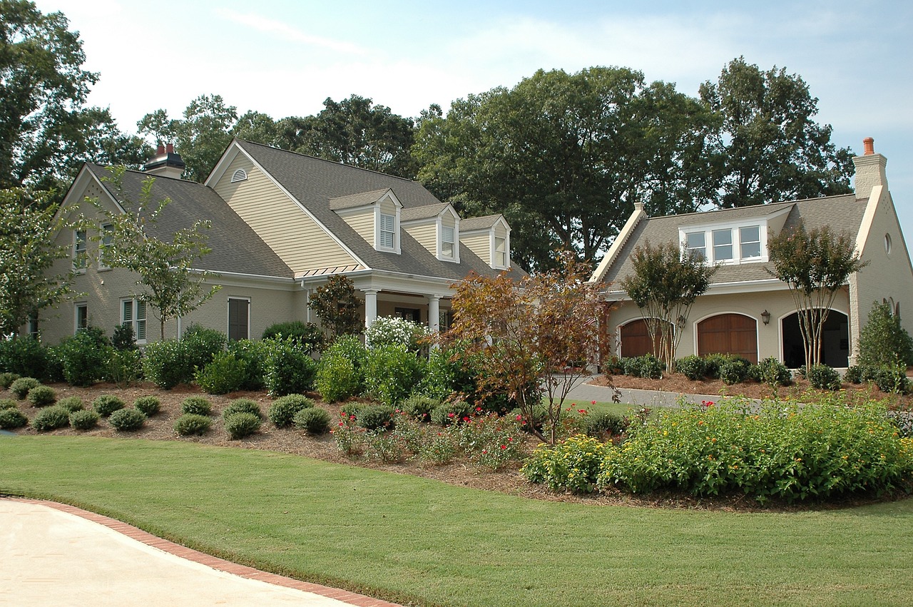 A nice house, representing a high quality of life.