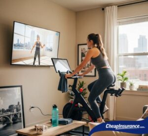 Image shows a person enjoying a comfortable lifestyle inside a well-appointed apartment, symbolizing the quality of life and affordable living in Minneapolis.